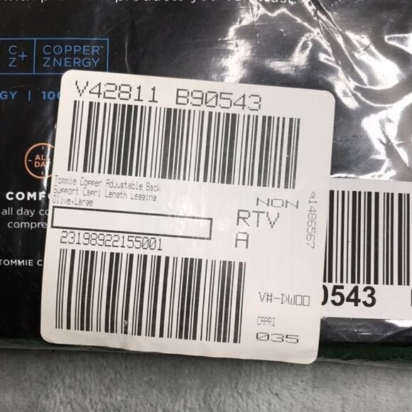 Tommie Copper Bundle of Leggings and Shoulder Support Bra Size L - Picture 2 of 16